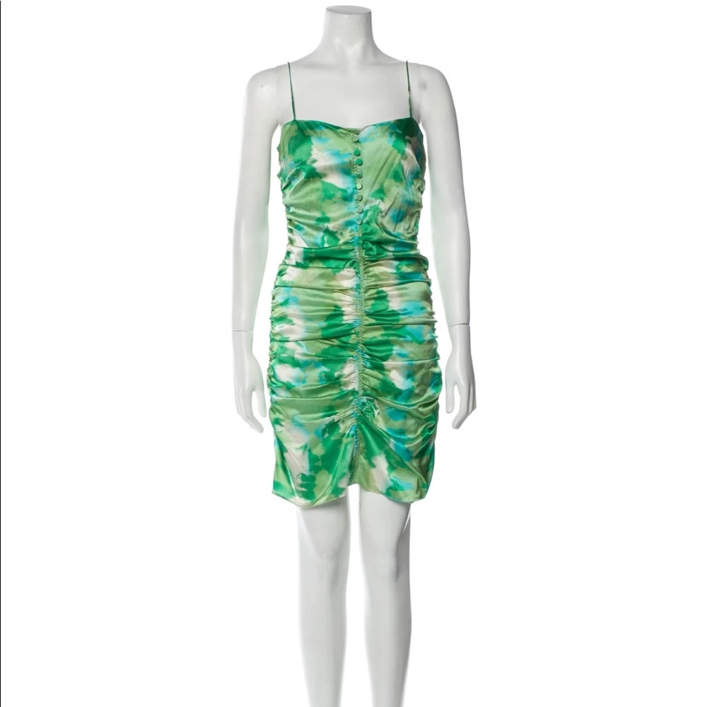 Silk Ganni mini dress
